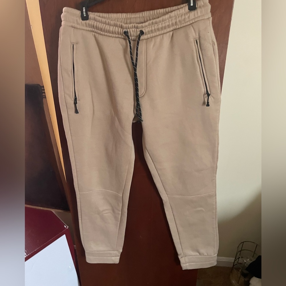Tan thick pants